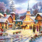 Puzzle - Castorland - Credința curge adânc