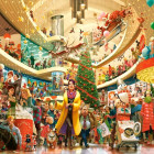 Puzzle - Castorland - Bláznivé nakupování