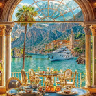 Puzzle - Castorland - Stredomorský dezert