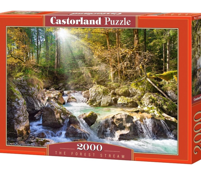 Puzzle - Castorland - Lesný potok