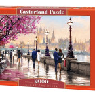 Puzzle - Castorland - Pozdĺž rieky