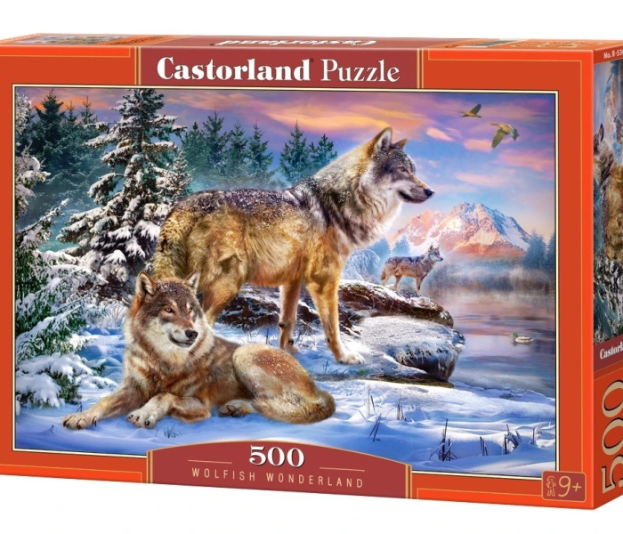 Puzzle - Castorland - Vlčia krajina zázrakov