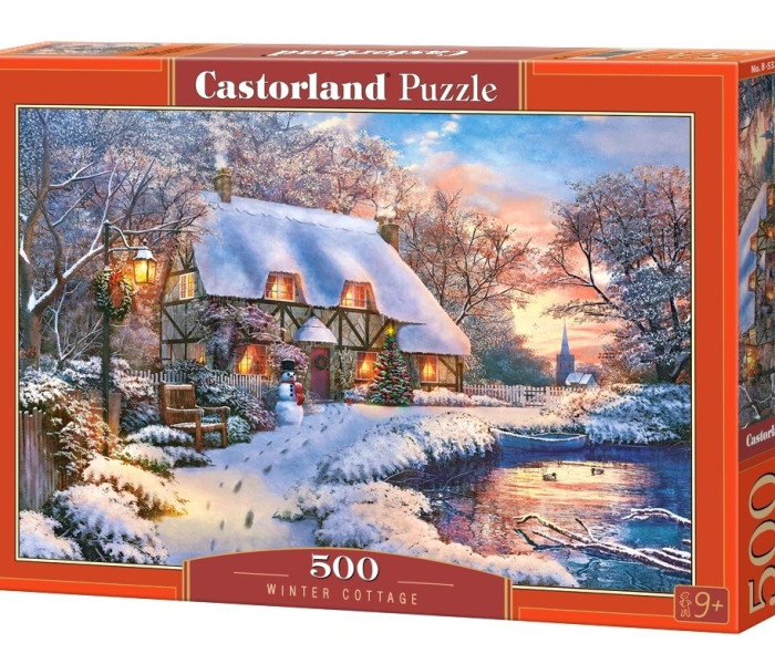 Puzzle - Castorland - Zimná chata