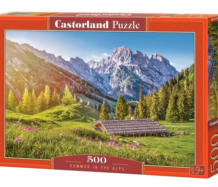 Puzzle - Castorland - Leto v Alpách