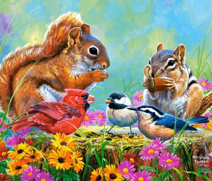 Puzzle - Castorland - Čas na občerstvenie