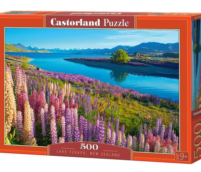 Puzzle - Castorland - Jazero Tekapo, Nový Zéland