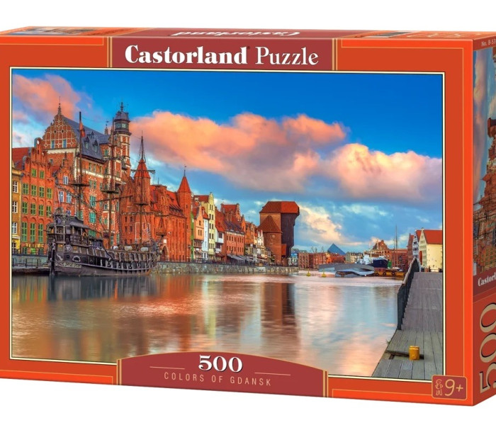 Puzzle - Castorland - Farby Gdanska