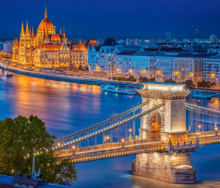 Puzzle - Castorland - Budapešť v noci