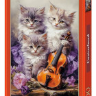 Puzzle - Castorland - Hudobné mačiatka
