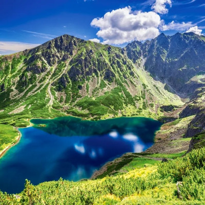 Czarny Staw Gasienicowy, Tatry, Poľsko