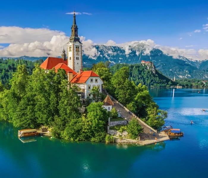 Puzzle - Castorland - Bled, Slovinsko