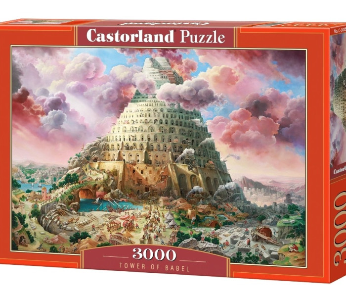 Puzzle - Castorland - Babylonská veža