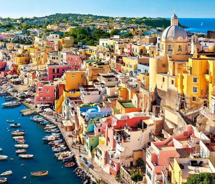 Puzzle - Castorland - Corricella, Taliansko