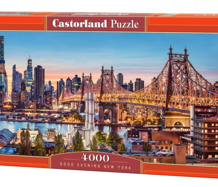 Puzzle - Castorland - Dobrý večer New York