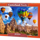 Puzzle - Castorland - Színes léggömbök, Kappadókia