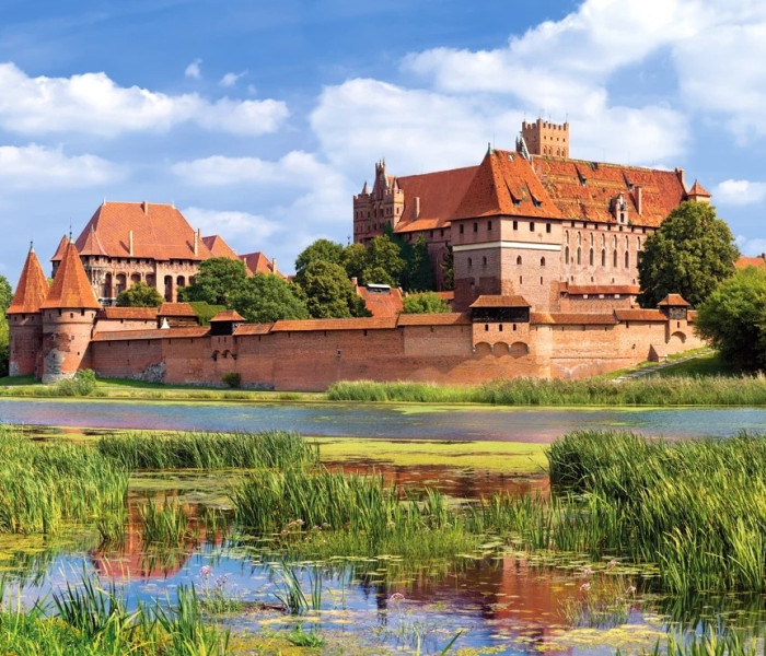 Puzzle - Castorland - Hrad Malbork, Poľsko