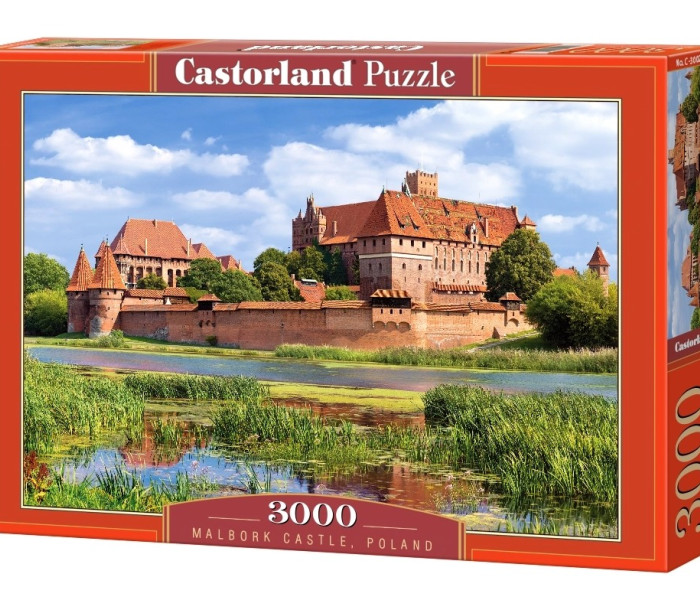 Puzzle - Castorland - Hrad Malbork, Poľsko