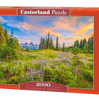 Puzzle - Castorland - Kvety rána