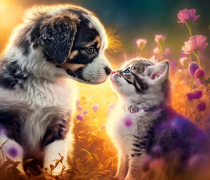 Puzzle - Castorland - Nové priateľstvo