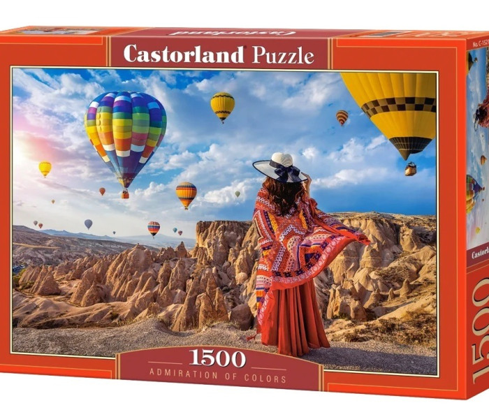 Puzzle - Castorland - Admirarea culorilor