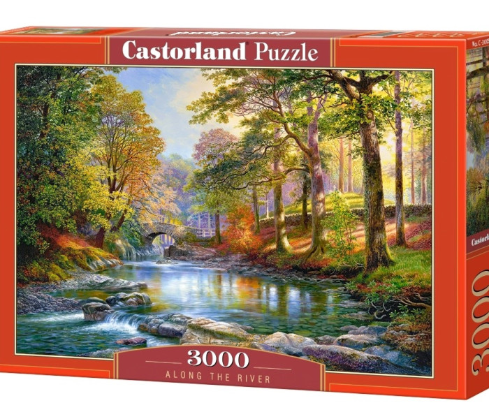 Puzzle - Castorland - De-a lungul râului