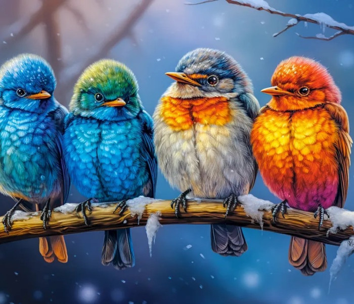 Puzzle - Castorland - Împreună ne este mai cald