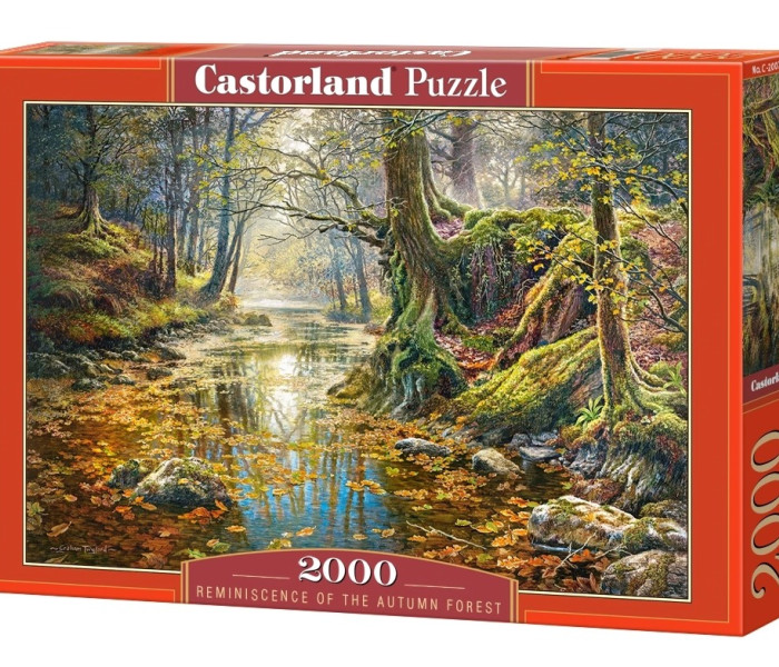 Puzzle - Castorland - Amintire din pădurea de toamnă