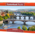 Puzzle - Castorland - Vltavské mosty v Prahe