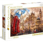 Puzzle - Clementoni - Vintage Londýn