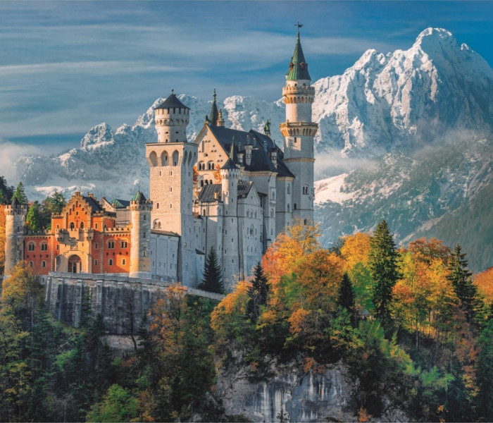Puzzle - Clementoni - Zámok Neuschwanstein