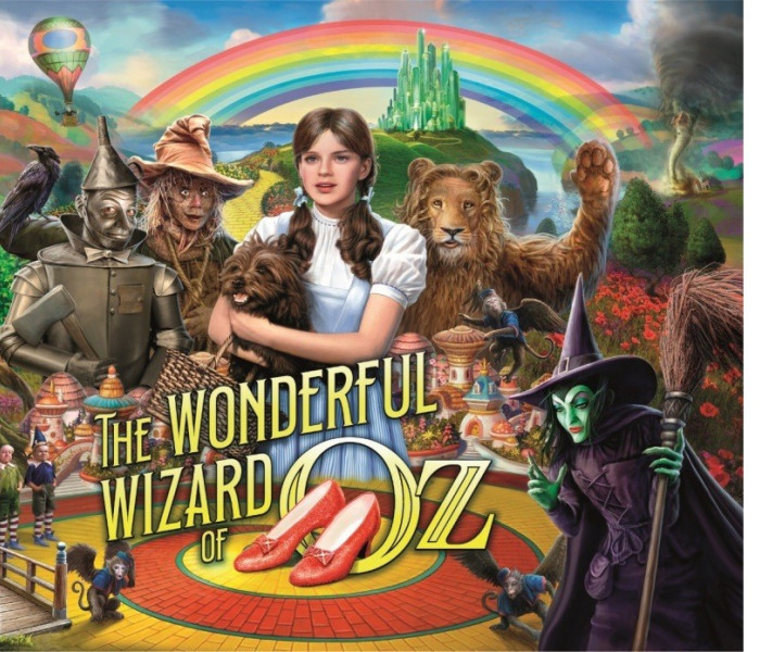 Puzzle - Clementoni - Čarodejník z krajiny Oz