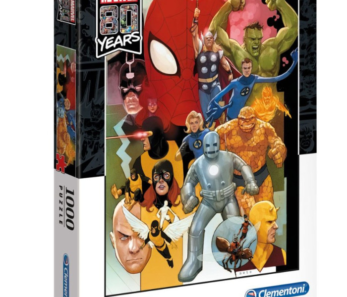 Puzzle - Clementoni - Hrdinovia Marvel