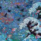 Puzzle - Clementoni - Keď hviezdy tancujú