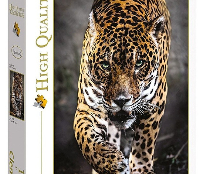 Puzzle - Clementoni - Kráčajúci jaguár