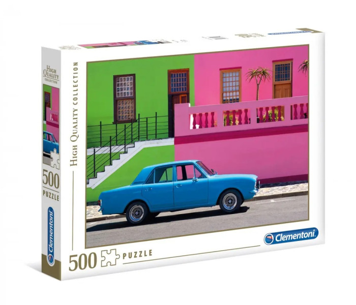 Puzzle - Clementoni - Niebieski samochód