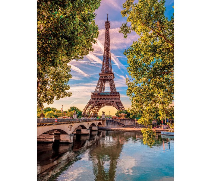 Puzzle - Clementoni - Rieka Seina,Francúzsko