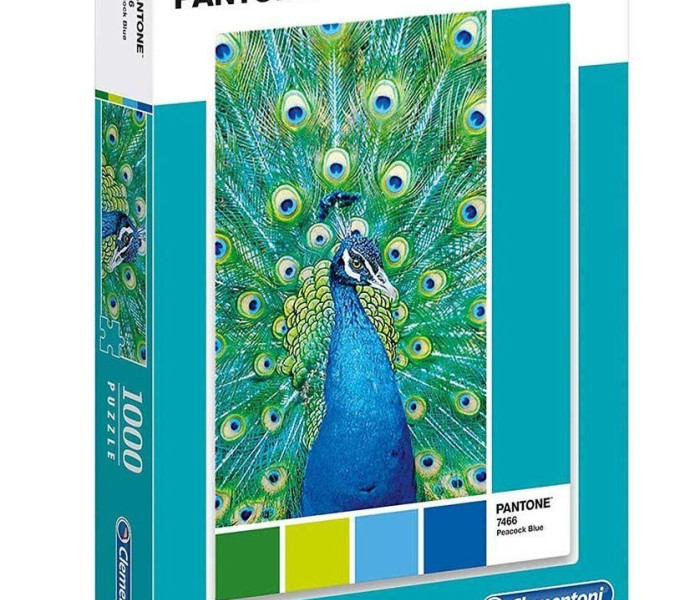 Puzzle - Clementoni - Tyrkysový páv