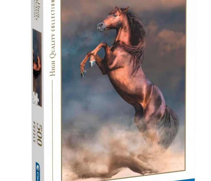 Puzzle - Clementoni - Veľký červený žrebec