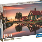 Puzzle - Clementoni - Dedina Zaanse Schans