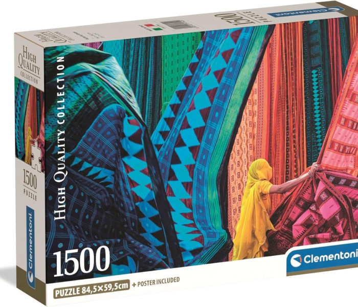 Puzzle - Clementoni - Vlajúce látky