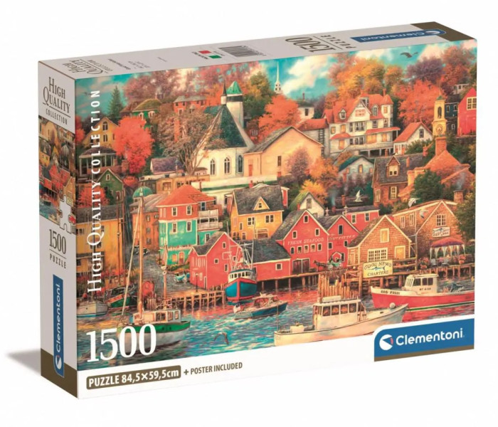 Puzzle - Clementoni - Jó idők kikötője