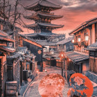 Puzzle - Clementoni - Sera a Kyoto