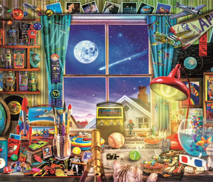 Puzzle - Clementoni - Mesiac