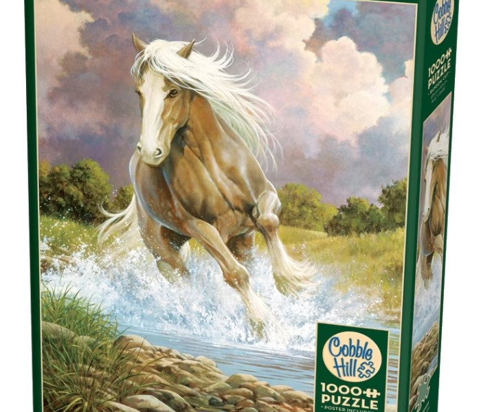 Puzzle - Cobble Hill - Kôň bežiaci riekou