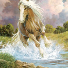 Puzzle - Cobble Hill - Kôň bežiaci riekou