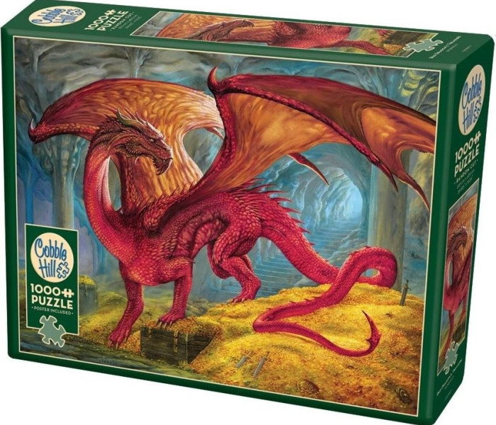 Puzzle - Cobble Hill - Poklad Červeného draka