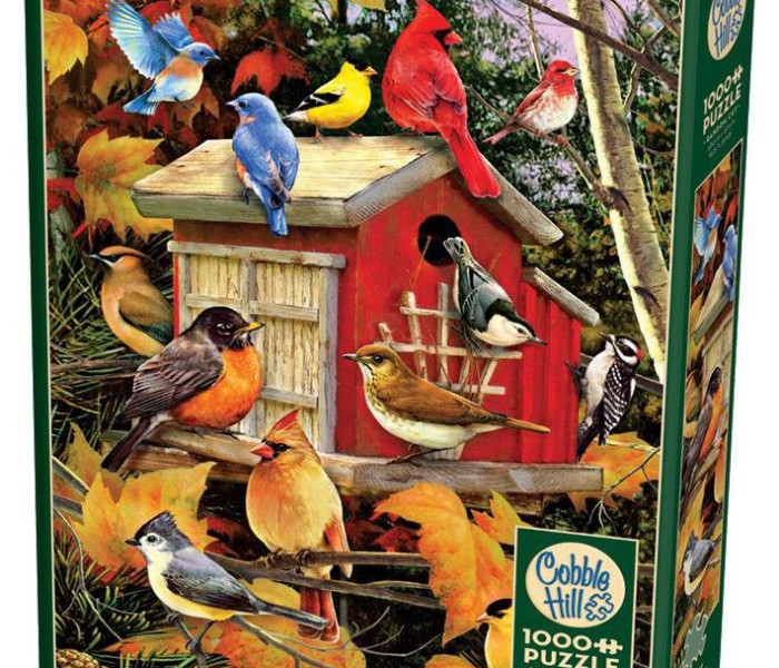 Puzzle - Cobble Hill - Vtáčia búdka na jeseň