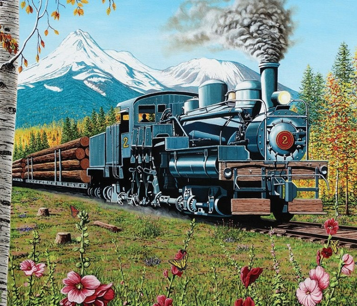 Puzzle - Cobble Hill - Ťažba dreva