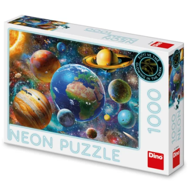 Bolygók Világító puzzle