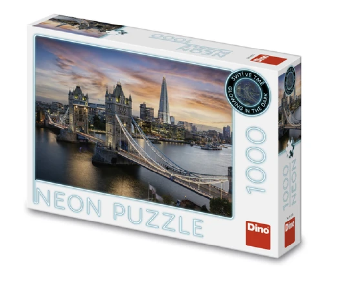 Puzzle - Dino - Amurg deasupra Tower Bridge - Puzzle luminos